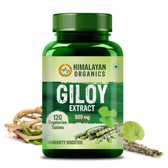 Himalayan Organics Giloy Extract 500mg Vegetarian 120 Tablets Himalayan Organics Giloy Extract 500mg Vegetarian 120 Tablets