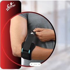Flamingo Health Orthopaedic Tennis Elbow Support Universal (Neoprene) Code 2383 Flamingo Health Orthopaedic Tennis Elbow Support Universal (Neoprene) Code 2383