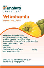 Himalaya Pure Herbs Vrikshamla Weight Wellness 60 Tablets Himalaya Pure Herbs Vrikshamla Weight Wellness 60 Tablets