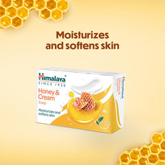 Himalaya Honey & Cream Moisturizes And Softes Skin Soap Himalaya Honey & Cream Moisturizes And Softes Skin Soap