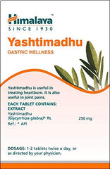 Himalaya Pure Herbs Yashtimadhu Gastric Wellness 60 Tablets Himalaya Pure Herbs Yashtimadhu Gastric Wellness 60 Tablets