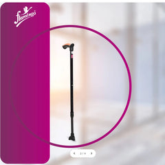 Flamingo Health Orthopaedic Walking stick with Trileg bottom Universal Code 2109 Flamingo Health Orthopaedic Walking stick with Trileg bottom Universal Code 2109