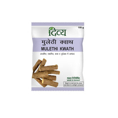 Patanjali Divya Mulethi Kwath Powder 100g Patanjali Divya Mulethi Kwath Powder 100g