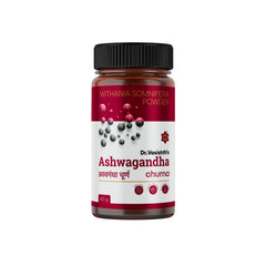 Dr Vasishth's Ayurvedic Ashwagandha Churna Powder 60 Gm Dr Vasishth's Ayurvedic Ashwagandha Churna Powder 60 Gm