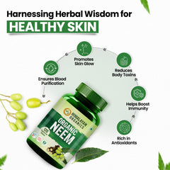 Himalayan Organics Neem Vegetarian 120 Tablets Himalayan Organics Neem Vegetarian 120 Tablets
