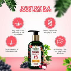 Himalayan Organics Onion Oil Shampoo 300ml Himalayan Organics Onion Oil Shampoo 300ml
