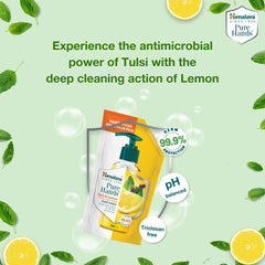 Himalaya Pure Hands Tulsi And Lemon Deep Cleansing Hand Wash 750ml Himalaya Pure Hands Tulsi And Lemon Deep Cleansing Hand Wash 750ml