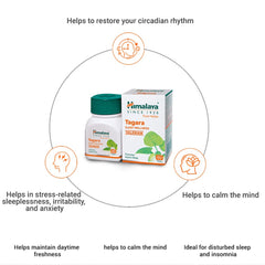 Himalaya Pure Herbs Tagara Sleep Wellness 60 Tablets Himalaya Pure Herbs Tagara Sleep Wellness 60 Tablets