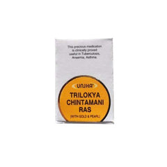 Unjha Ayurvedic Trilokya Chintamani Ras Tablets Unjha Ayurvedic Trilokya Chintamani Ras Tablets