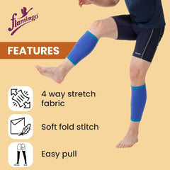 Flamingo Health Orthopaedic Premium Calf Support (Pair) Unisex Code 2071 Flamingo Health Orthopaedic Premium Calf Support (Pair) Unisex Code 2071