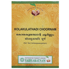 Vaidyaratnam Ayurvedic Kolakulathadi Choornam Powder Vaidyaratnam Ayurvedic Kolakulathadi Choornam Powder
