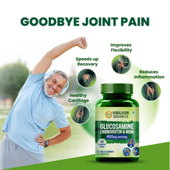 Himalayan Organics Glucosamine Chondroitin MSM 4520mg Vegetarian 120 Tablets Himalayan Organics Glucosamine Chondroitin MSM 4520mg Vegetarian 120 Tablets
