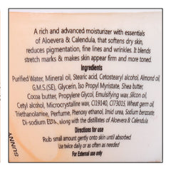 Bakson's Sunny Herbals Kakaobutter und Calendula für ein erfrischendes Aussehen, Hautpflegecreme, 125 g Bakson's Sunny Herbals Kakaobutter und Calendula für ein erfrischendes Aussehen, Hautpflegecreme, 125 g