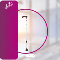 Flamingo Health Orthopaedic Walking stick with Trileg bottom Universal Code 2109 Flamingo Health Orthopaedic Walking stick with Trileg bottom Universal Code 2109