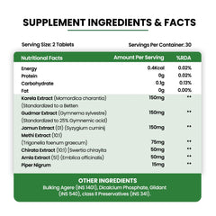 Himalayan Organics Plant Based Gluco Balance Vegetarian 60 Tablets Himalayan Organics Plant Based Gluco Balance Vegetarian 60 Tablets