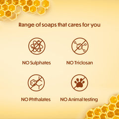 Himalaya Honey & Cream Moisturizes And Softes Skin Soap Himalaya Honey & Cream Moisturizes And Softes Skin Soap