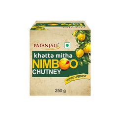 Patanjali Khatta Mitha Nimboo Chutney 250g Patanjali Khatta Mitha Nimboo Chutney 250g