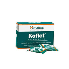 Himalaya Herbal Ayurvedic Koflet Lozenges 10's Himalaya Herbal Ayurvedic Koflet Lozenges 10's