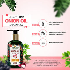 Himalayan Organics Onion Oil Shampoo 300ml Himalayan Organics Onion Oil Shampoo 300ml