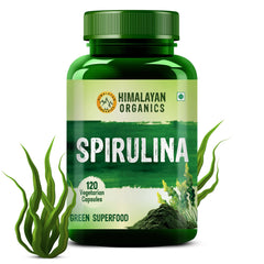 Himalayan Organics Spirulina Vegetarian 60 Capsule Himalayan Organics Spirulina Vegetarian 60 Capsule
