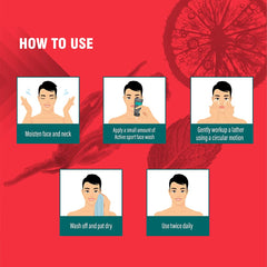 Himalaya Herbal Ayurvedic Personal Care для мужчин, активный спорт, освежает, охлаждает, наполняет энергией жидкость для умывания лица Himalaya Herbal Ayurvedic Personal Care для мужчин, активный спорт, освежает, охлаждает, наполняет энергией жидкость для умывания лица