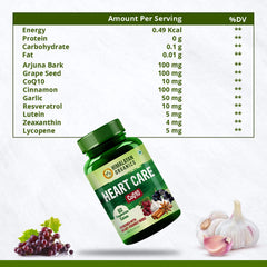 Himalayan Organics Heart Care CoQ10 Vegetarian 60 Tablets Himalayan Organics Heart Care CoQ10 Vegetarian 60 Tablets