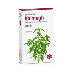 Dr Vasishth's Ayurvedic Kalmegh 3 X 10 Tablets Dr Vasishth's Ayurvedic Kalmegh 3 X 10 Tablets
