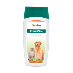 Himalaya Erina Plus Coat Cleanser with Conditioner Pet Liquid 200 ml Himalaya Erina Plus Coat Cleanser with Conditioner Pet Liquid 200 ml