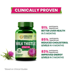 Himalayan Organics Milk Thistle Vegetarian 60 Capsules Himalayan Organics Milk Thistle Vegetarian 60 Capsules