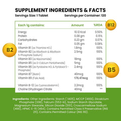 Himalayan Organics B Complex Vegetarian 120 Tablets Himalayan Organics B Complex Vegetarian 120 Tablets