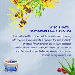 Bakson's Sunny Herbals Foot With Aloevera & Sarsaparilla Moisturised Soft Feet Skin Care Cream 100gm Bakson's Sunny Herbals Foot With Aloevera & Sarsaparilla Moisturised Soft Feet Skin Care Cream 100gm