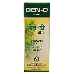 Dhanvantari Ayurvedic Den d Anti Pyretic Immunity Booster Tablets & Syrup Dhanvantari Ayurvedic Den d Anti Pyretic Immunity Booster Tablets & Syrup