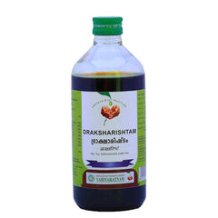 Vaidyaratnam Ayurvedic DRAKSHARISHTAM Liquid 450 ML Vaidyaratnam Ayurvedic DRAKSHARISHTAM Liquid 450 ML