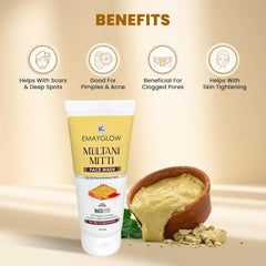 Kalyan Wellness Emayglow Multani Mitti Face Wash 100ml Kalyan Wellness Emayglow Multani Mitti Face Wash 100ml