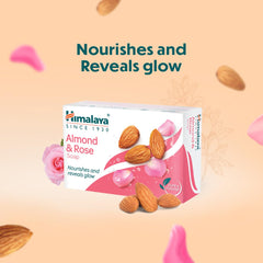 Himalaya Herbal Almond & Rose Skin Soap Himalaya Herbal Almond & Rose Skin Soap