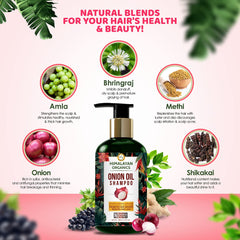 Himalayan Organics Onion Oil Shampoo 300ml Himalayan Organics Onion Oil Shampoo 300ml