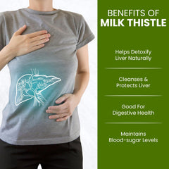 Himalayan Organics Milk Thistle Vegetarian 60 Capsules Himalayan Organics Milk Thistle Vegetarian 60 Capsules