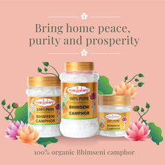 Mangalam 100% Pure Bhimseni Camphor Block pieces Bottle Jar Mangalam 100% Pure Bhimseni Camphor Block pieces Bottle Jar