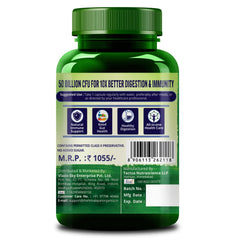 Himalayan Organics Probiotics 50 Billion CFU With Prebiotics Vegetarian 60 Capsules Himalayan Organics Probiotics 50 Billion CFU With Prebiotics Vegetarian 60 Capsules