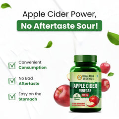 Himalayan Organics Apple Cider Vinegar 500mg 90 Vegetarian Capsules Himalayan Organics Apple Cider Vinegar 500mg 90 Vegetarian Capsules