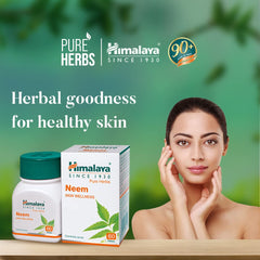 Himalaya Pure Herbs Neem Skin Wellness 60 Tablets Himalaya Pure Herbs Neem Skin Wellness 60 Tablets