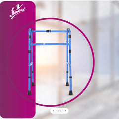 Flamingo Health Orthopaedic Reciprocal Steel Walker Universal Code 2402 Flamingo Health Orthopaedic Reciprocal Steel Walker Universal Code 2402