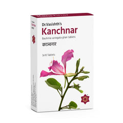 Dr Vasishth's Ayurvedic Kanchnar 3 X 10 Tablets Dr Vasishth's Ayurvedic Kanchnar 3 X 10 Tablets