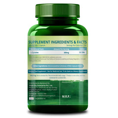 Himalayan Organics L Tyrosine 500mg Vegetarian 120 Capsules Himalayan Organics L Tyrosine 500mg Vegetarian 120 Capsules