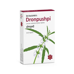 Dr Vasishth's Ayurvedic Dronpushpi 3 X 10 Tablets Dr Vasishth's Ayurvedic Dronpushpi 3 X 10 Tablets