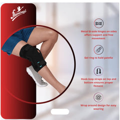 Flamingo Health Orthopaedic Osteo Arthritis Knee Support Neoprene Black Code 2365 Flamingo Health Orthopaedic Osteo Arthritis Knee Support Neoprene Black Code 2365