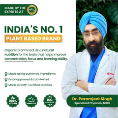 Himalayan Organics Brahmi Vegetarian 120 Tablets Himalayan Organics Brahmi Vegetarian 120 Tablets