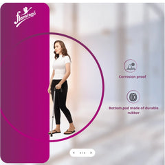 Flamingo Health Orthopaedic Walking stick ‘U’ Shaped Universal Code 2418 Flamingo Health Orthopaedic Walking stick ‘U’ Shaped Universal Code 2418