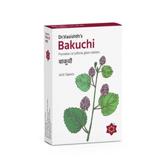 Dr Vasishth's Ayurvedic Bakuchi 3 X 10 Tablets Dr Vasishth's Ayurvedic Bakuchi 3 X 10 Tablets