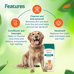 Himalaya Erina Plus Coat Cleanser with Conditioner Pet Liquid 200 ml Himalaya Erina Plus Coat Cleanser with Conditioner Pet Liquid 200 ml